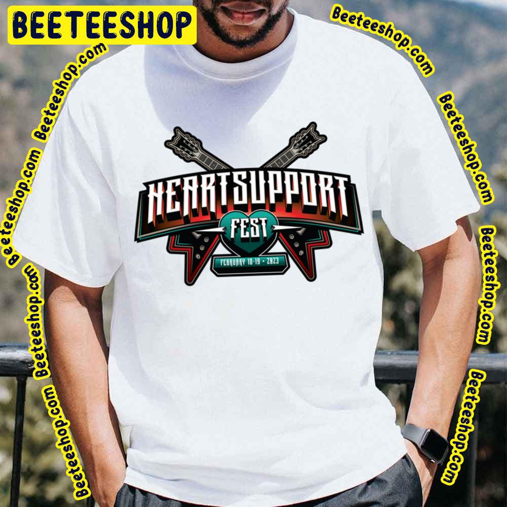Heartsupport Fest 2023 Trending Unisex T-Shirt Heartsupport Fest 2023 Trending Unisex T-Shirt