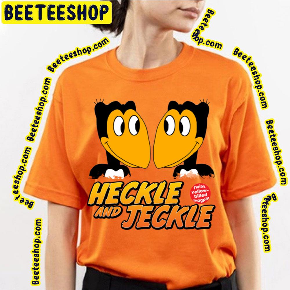 Heckle And Jeckle Twins Yellow Billed Magpies Trending Unisex T-Shirt Heckle And Jeckle Twins Yellow Billed Magpies Trending Unisex T-Shirt