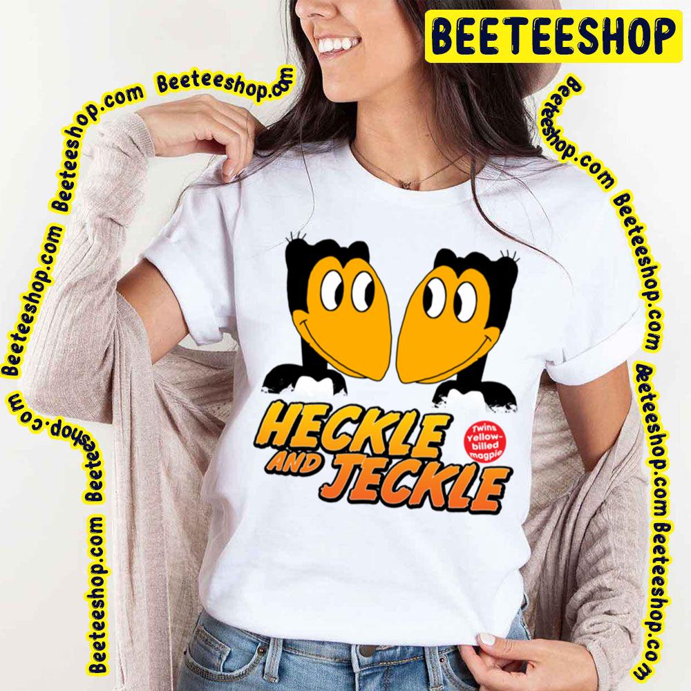 Heckle And Jeckle Twins Yellow Billed Magpies Trending Unisex T-Shirt Heckle And Jeckle Twins Yellow Billed Magpies Trending Unisex T-Shirt