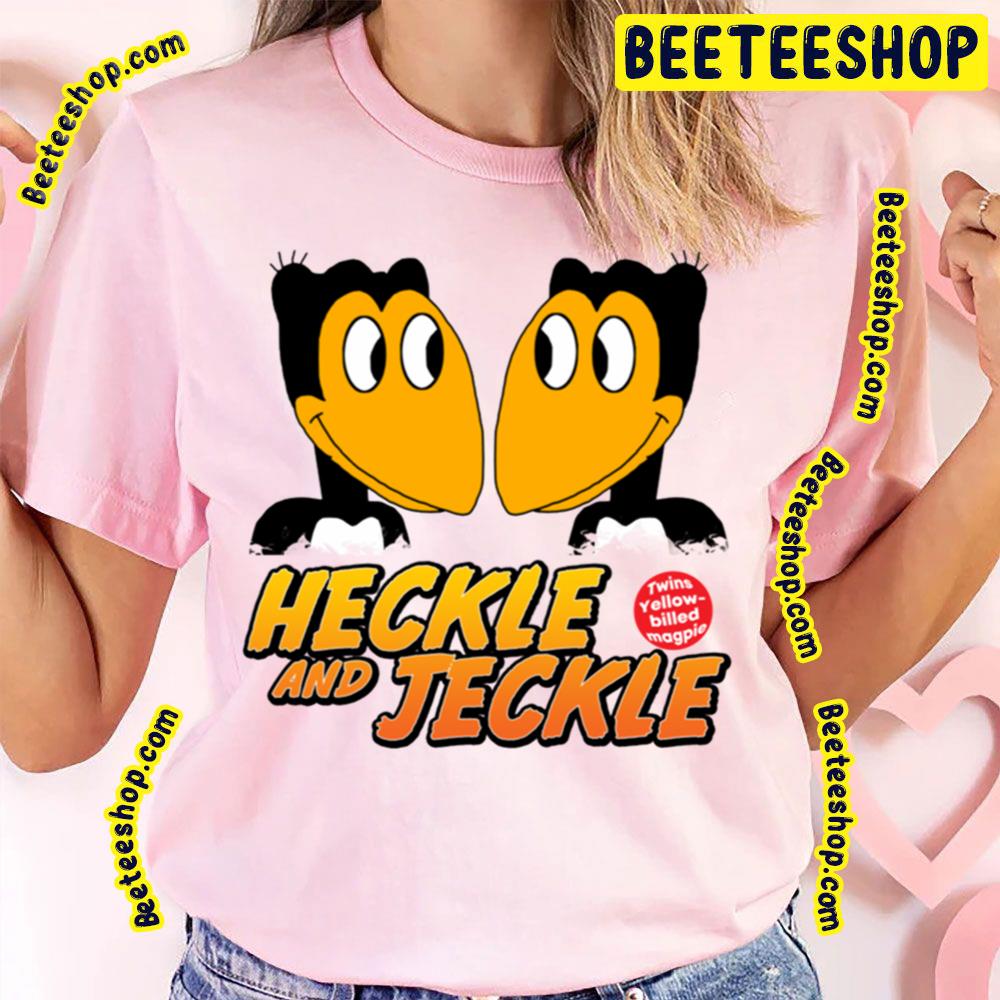 Heckle And Jeckle Twins Yellow Billed Magpies Trending Unisex T-Shirt Heckle And Jeckle Twins Yellow Billed Magpies Trending Unisex T-Shirt