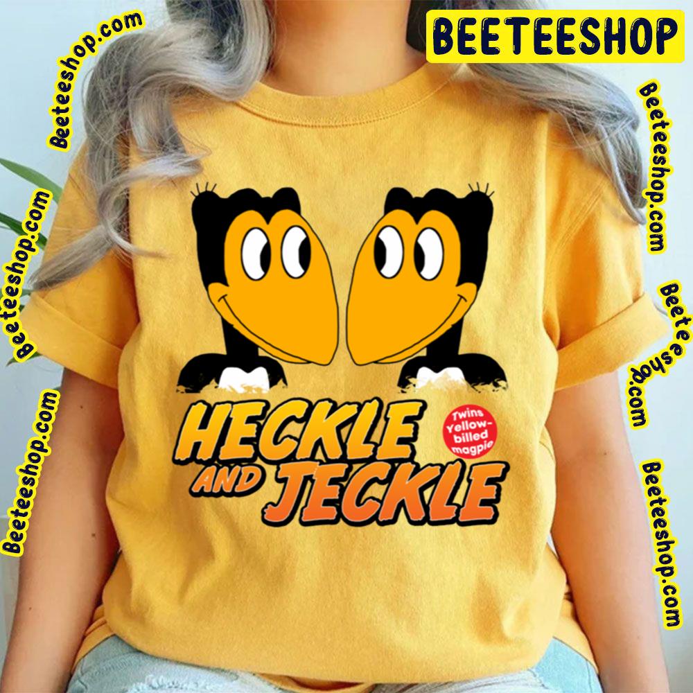 Heckle And Jeckle Twins Yellow Billed Magpies Trending Unisex T-Shirt Heckle And Jeckle Twins Yellow Billed Magpies Trending Unisex T-Shirt