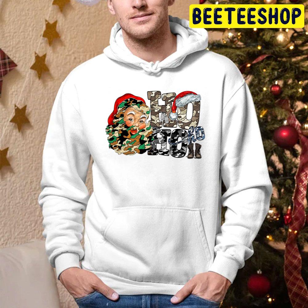 Ho Ho Ho Army Christmas, Veteran Christmas Trending Unisex Hoodie Ho Ho Ho Army Christmas, Veteran Christmas Trending Unisex Hoodie