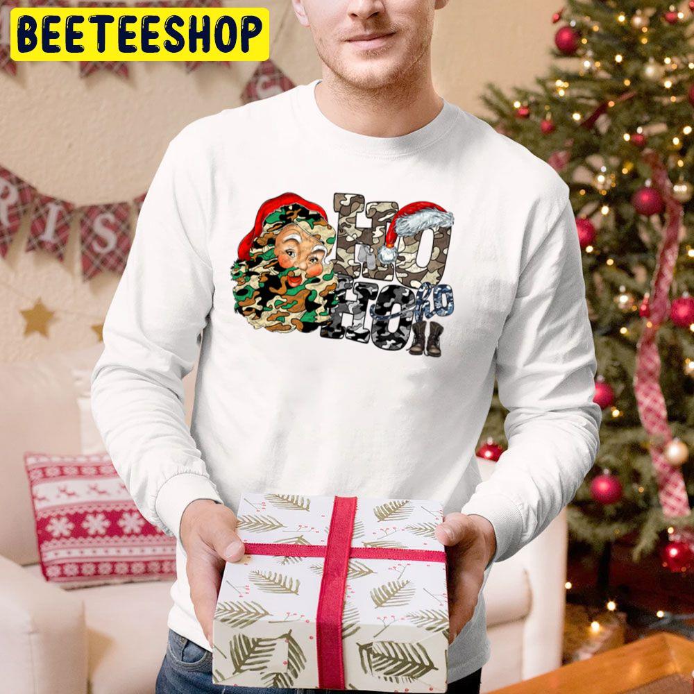 Ho Ho Ho Army Christmas, Veteran Christmas Trending Unisex Hoodie Ho Ho Ho Army Christmas, Veteran Christmas Trending Unisex Hoodie
