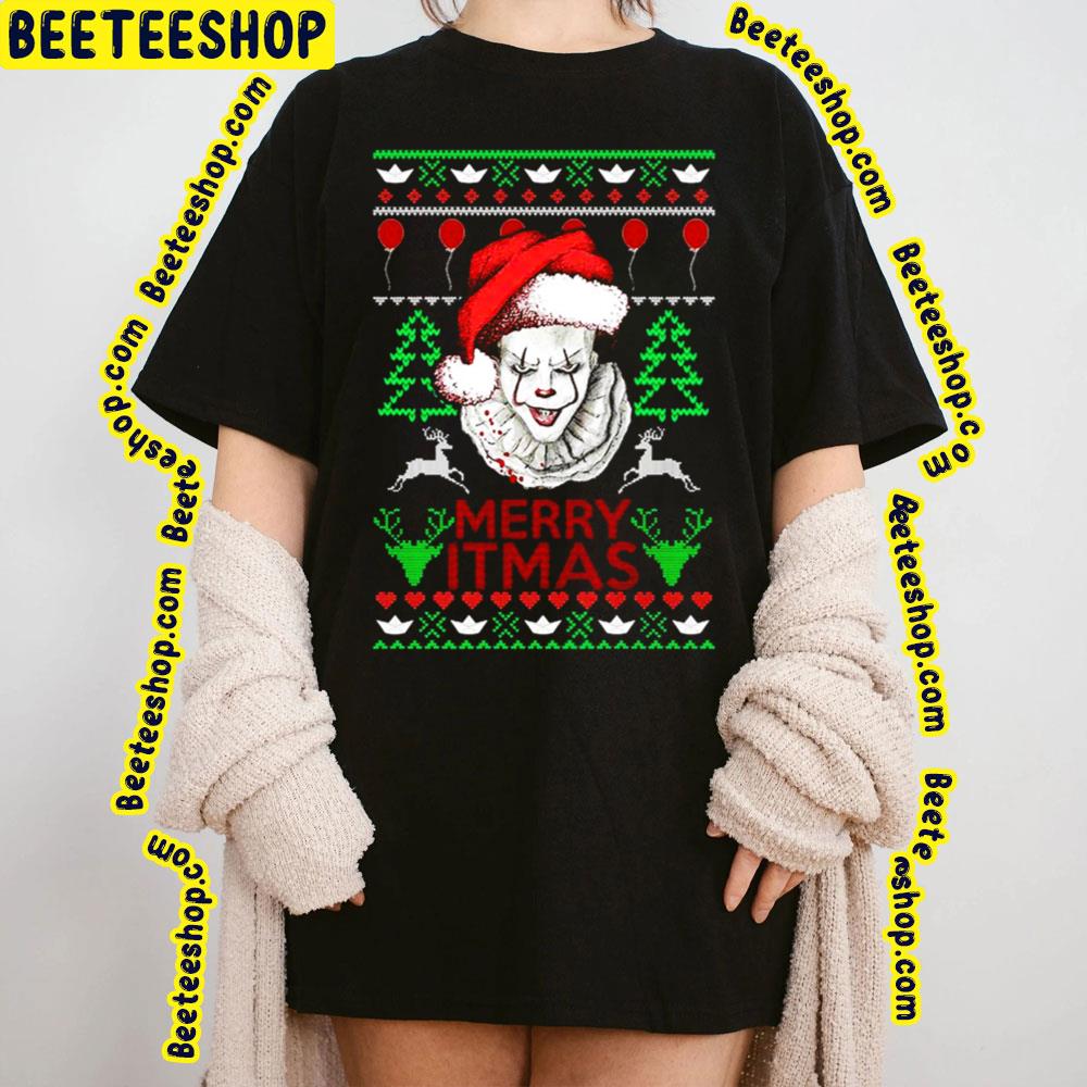 Horror Christmas Movie Funny It Trending Unisex Sweatshirt Horror Christmas Movie Funny It Trending Unisex Sweatshirt