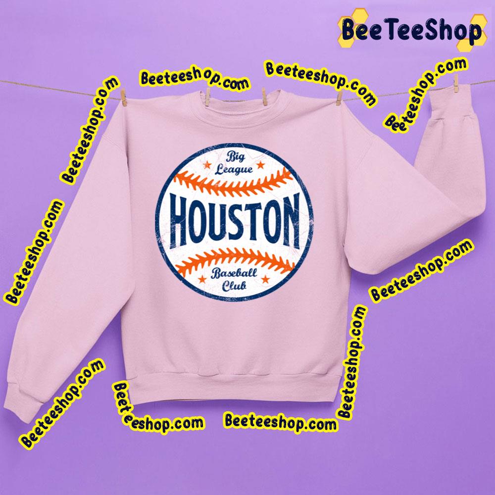 Houston Retro Big League Navy Club Baseball Trending Unisex Sweatshirt Houston Retro Big League Navy Club Baseball Trending Unisex Sweatshirt