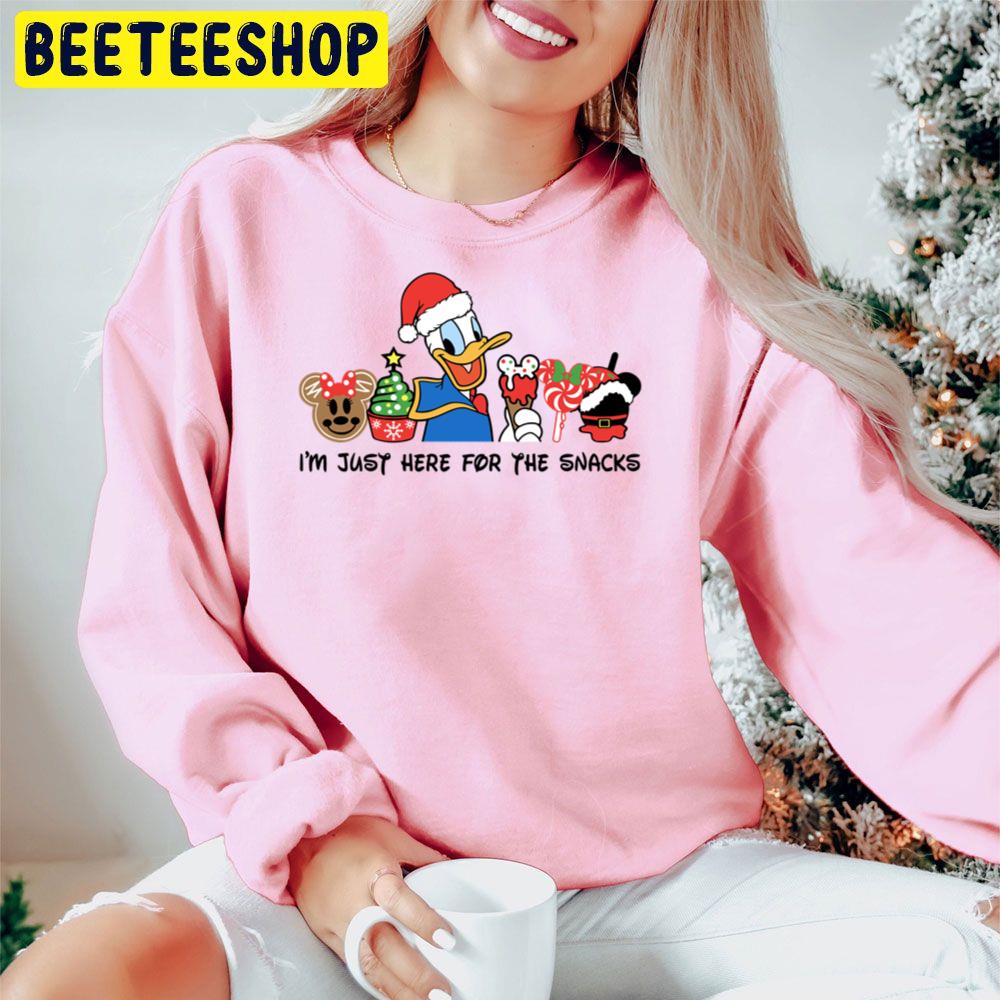 I'm Here For The Snack Donald Disney Christmas Trending Unisex Hoodie I'm Here For The Snack Donald Disney Christmas Trending Unisex Hoodie