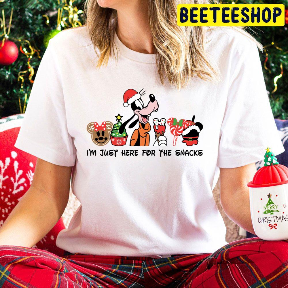 I'm Here For The Snack Goofy Disney Christmas Trending Unisex Hoodie I'm Here For The Snack Goofy Disney Christmas Trending Unisex Hoodie