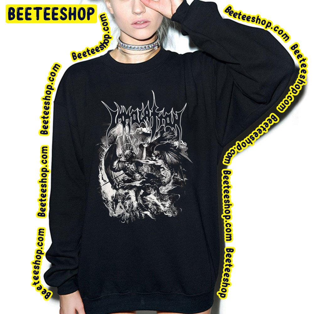 Immolation Ghosts Horror Art Trending Unisex Sweatshirt Immolation Ghosts Horror Art Trending Unisex Sweatshirt