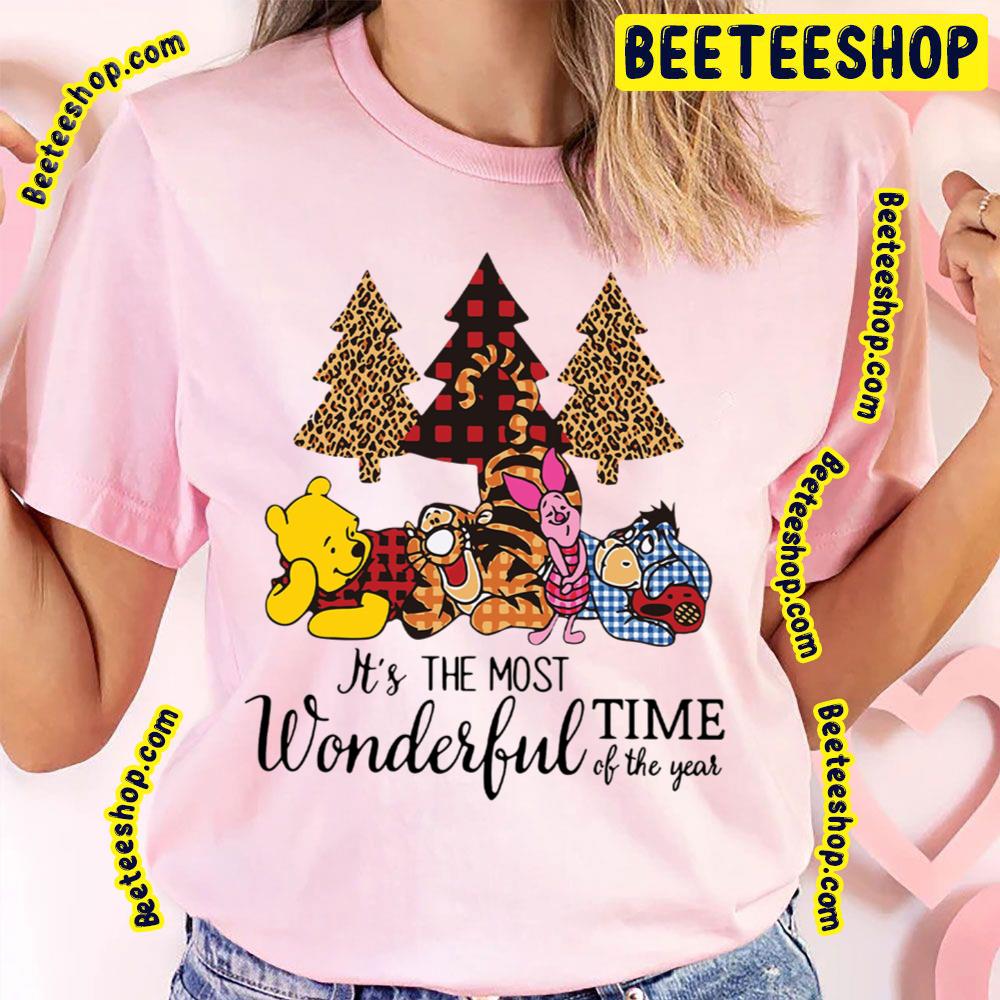 It's The Most Wonderful Time Of The Year Tigger Eeyore Pooh And Piglet Trending Unisex T-Shirt It's The Most Wonderful Time Of The Year Tigger Eeyore Pooh And Piglet Trending Unisex T-Shirt