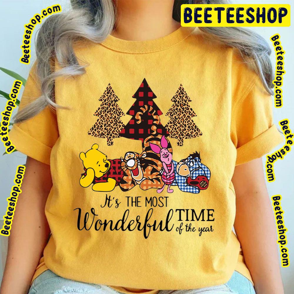 It's The Most Wonderful Time Of The Year Tigger Eeyore Pooh And Piglet Trending Unisex T-Shirt It's The Most Wonderful Time Of The Year Tigger Eeyore Pooh And Piglet Trending Unisex T-Shirt