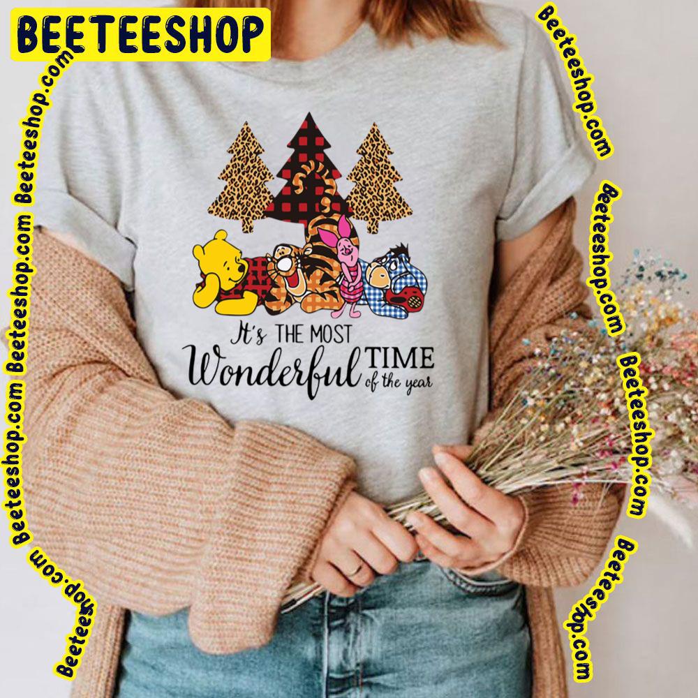 It's The Most Wonderful Time Of The Year Tigger Eeyore Pooh And Piglet Trending Unisex T-Shirt It's The Most Wonderful Time Of The Year Tigger Eeyore Pooh And Piglet Trending Unisex T-Shirt