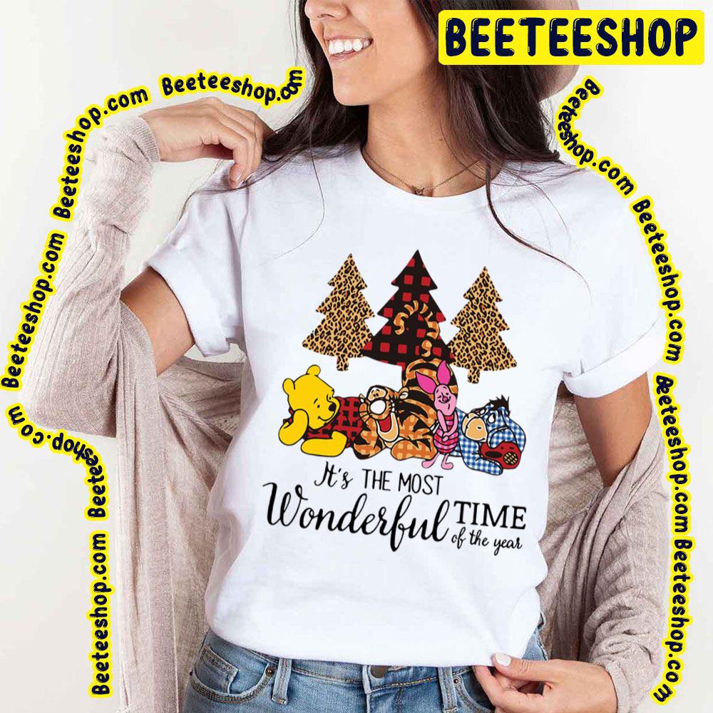 It's The Most Wonderful Time Of The Year Tigger Eeyore Pooh And Piglet Trending Unisex T-Shirt It's The Most Wonderful Time Of The Year Tigger Eeyore Pooh And Piglet Trending Unisex T-Shirt