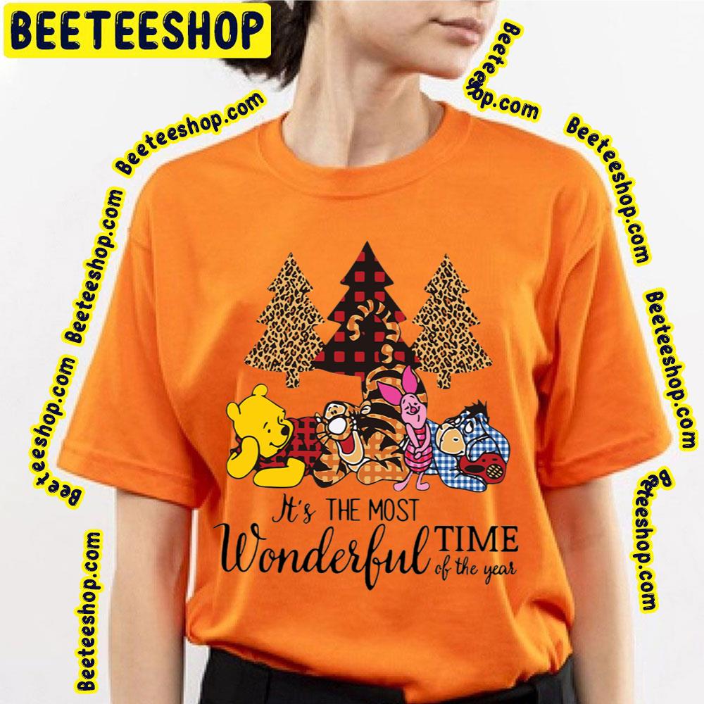 It's The Most Wonderful Time Of The Year Tigger Eeyore Pooh And Piglet Trending Unisex T-Shirt It's The Most Wonderful Time Of The Year Tigger Eeyore Pooh And Piglet Trending Unisex T-Shirt
