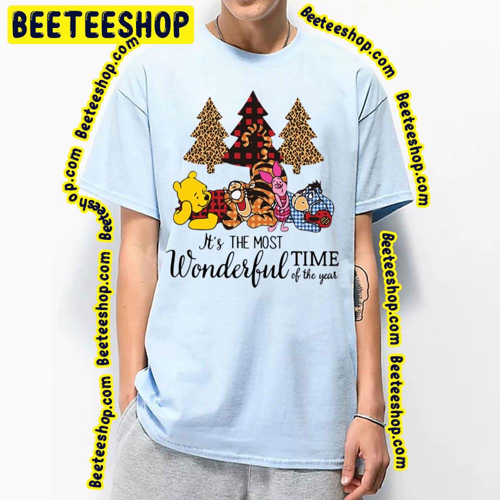 It's The Most Wonderful Time Of The Year Tigger Eeyore Pooh And Piglet Trending Unisex T-Shirt It's The Most Wonderful Time Of The Year Tigger Eeyore Pooh And Piglet Trending Unisex T-Shirt