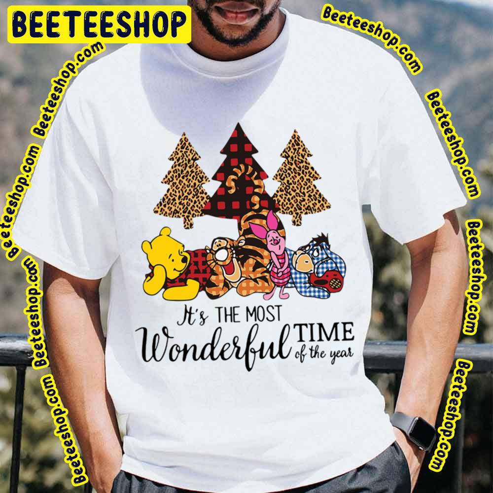 It's The Most Wonderful Time Of The Year Tigger Eeyore Pooh And Piglet Trending Unisex T-Shirt It's The Most Wonderful Time Of The Year Tigger Eeyore Pooh And Piglet Trending Unisex T-Shirt