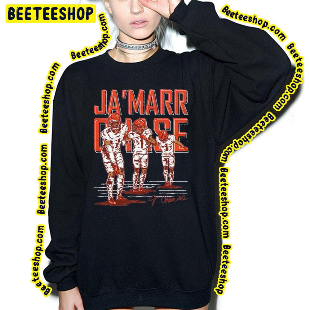 Ja'marr Chase Touchdown Dance Football Trending Unisex Sweatshirt Ja'marr Chase Touchdown Dance Football Trending Unisex Sweatshirt