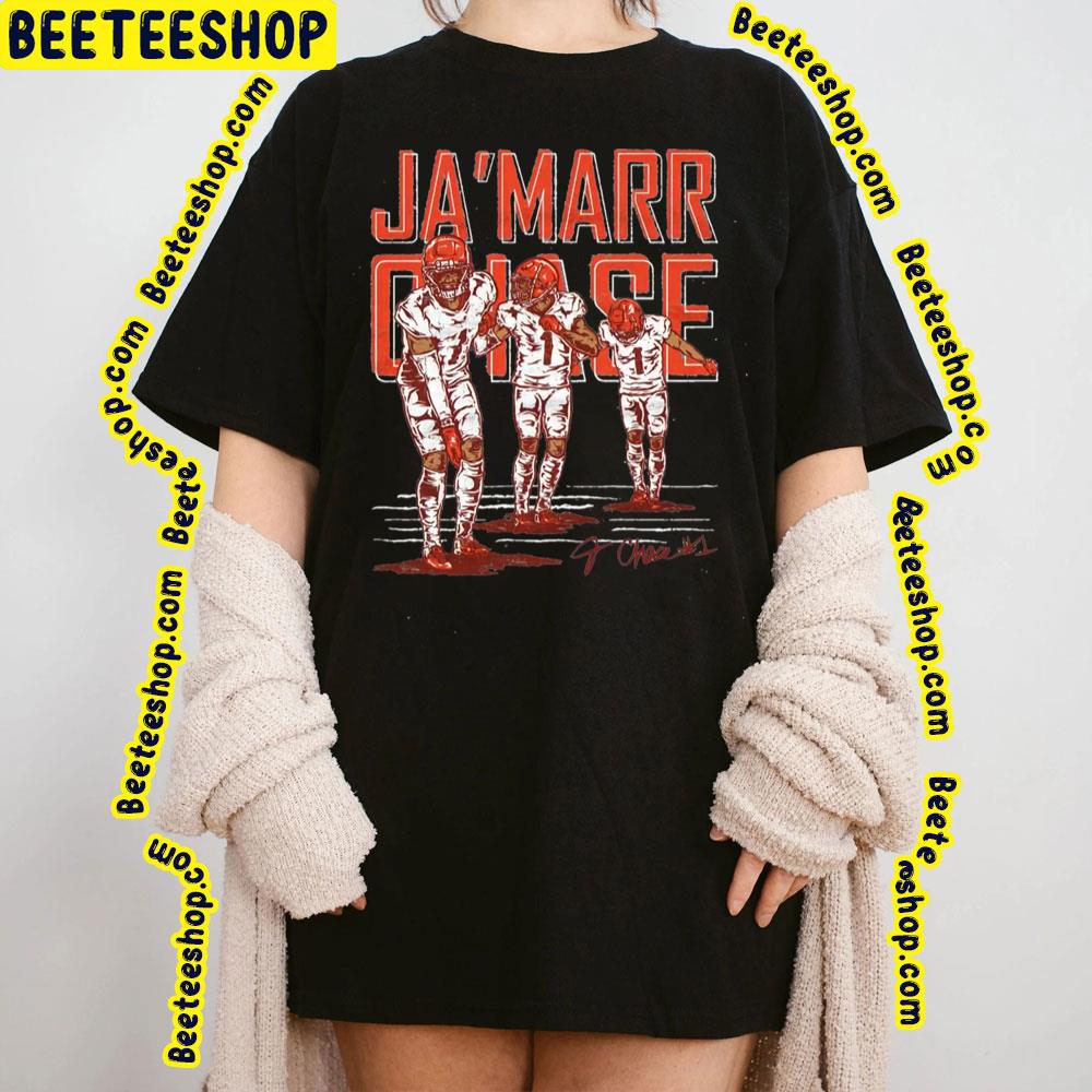 Ja'marr Chase Touchdown Dance Football Trending Unisex Sweatshirt Ja'marr Chase Touchdown Dance Football Trending Unisex Sweatshirt