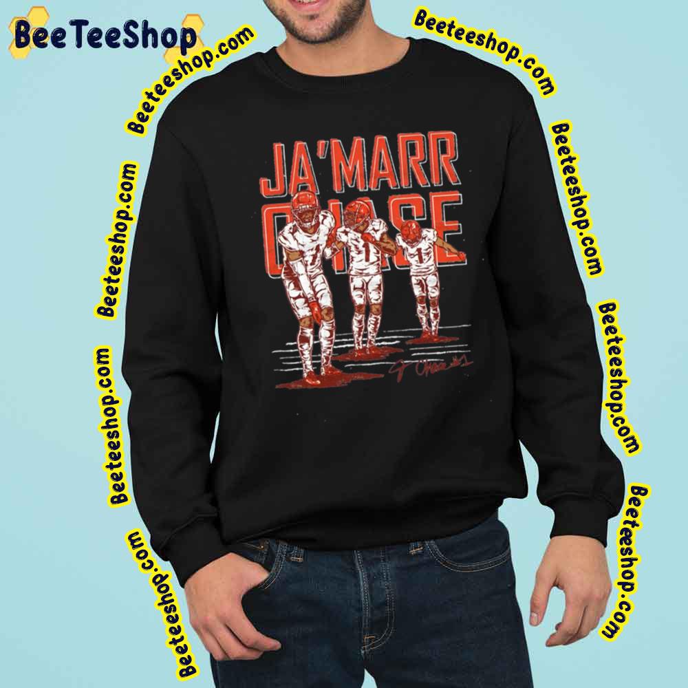Ja'marr Chase Touchdown Dance Football Trending Unisex Sweatshirt Ja'marr Chase Touchdown Dance Football Trending Unisex Sweatshirt