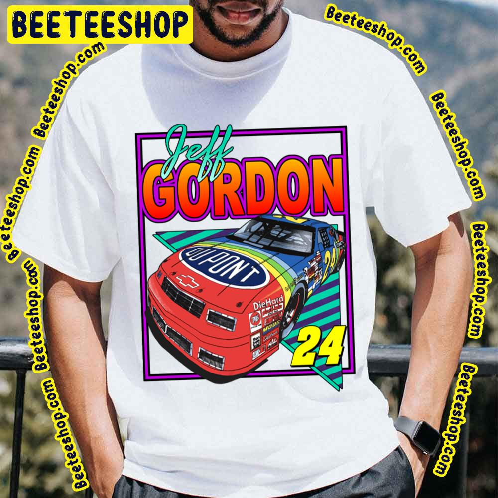 Jeff Gordon Racing Retro Nascar Design Trending Unisex T-Shirt Jeff Gordon Racing Retro Nascar Design Trending Unisex T-Shirt