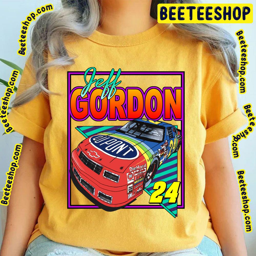 Jeff Gordon Racing Retro Nascar Design Trending Unisex T-Shirt Jeff Gordon Racing Retro Nascar Design Trending Unisex T-Shirt