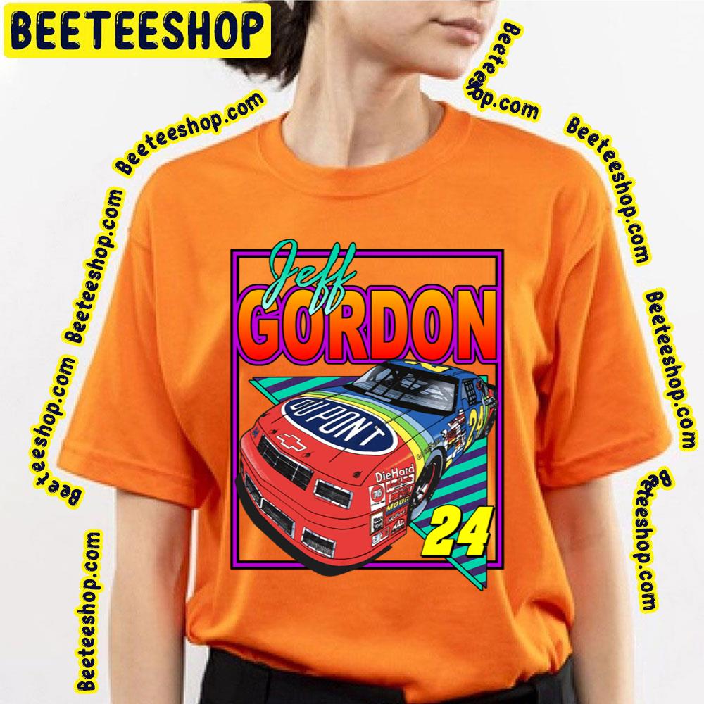 Jeff Gordon Racing Retro Nascar Design Trending Unisex T-Shirt Jeff Gordon Racing Retro Nascar Design Trending Unisex T-Shirt
