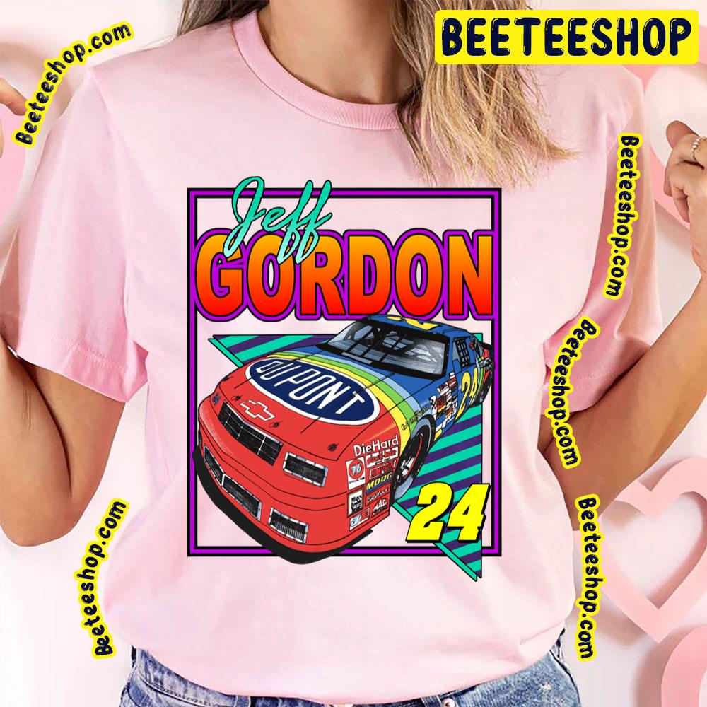 Jeff Gordon Racing Retro Nascar Design Trending Unisex T-Shirt Jeff Gordon Racing Retro Nascar Design Trending Unisex T-Shirt