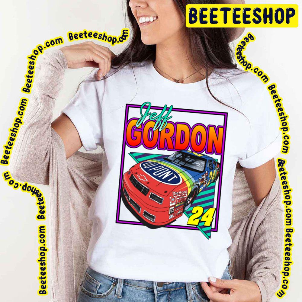 Jeff Gordon Racing Retro Nascar Design Trending Unisex T-Shirt Jeff Gordon Racing Retro Nascar Design Trending Unisex T-Shirt