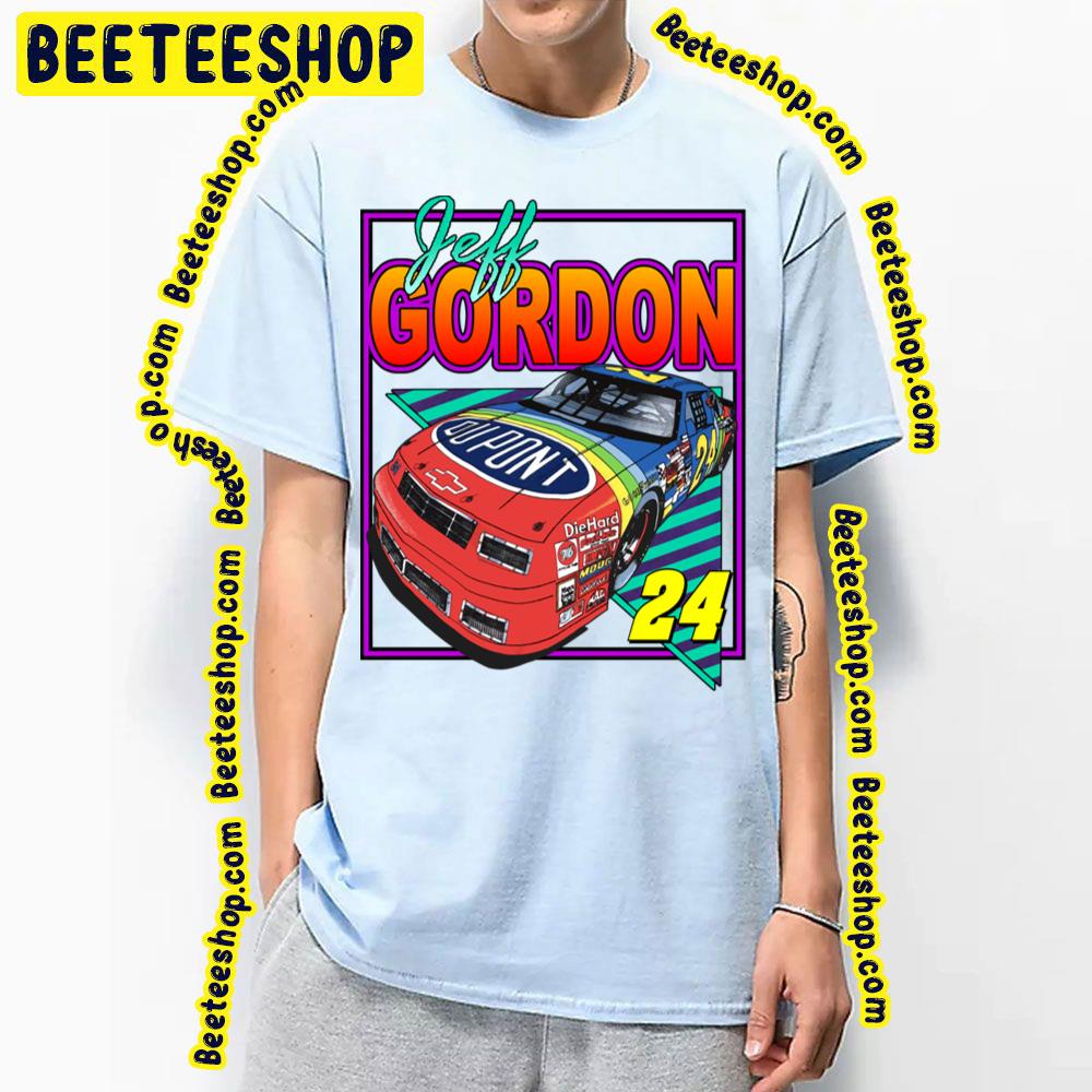 Jeff Gordon Racing Retro Nascar Design Trending Unisex T-Shirt Jeff Gordon Racing Retro Nascar Design Trending Unisex T-Shirt