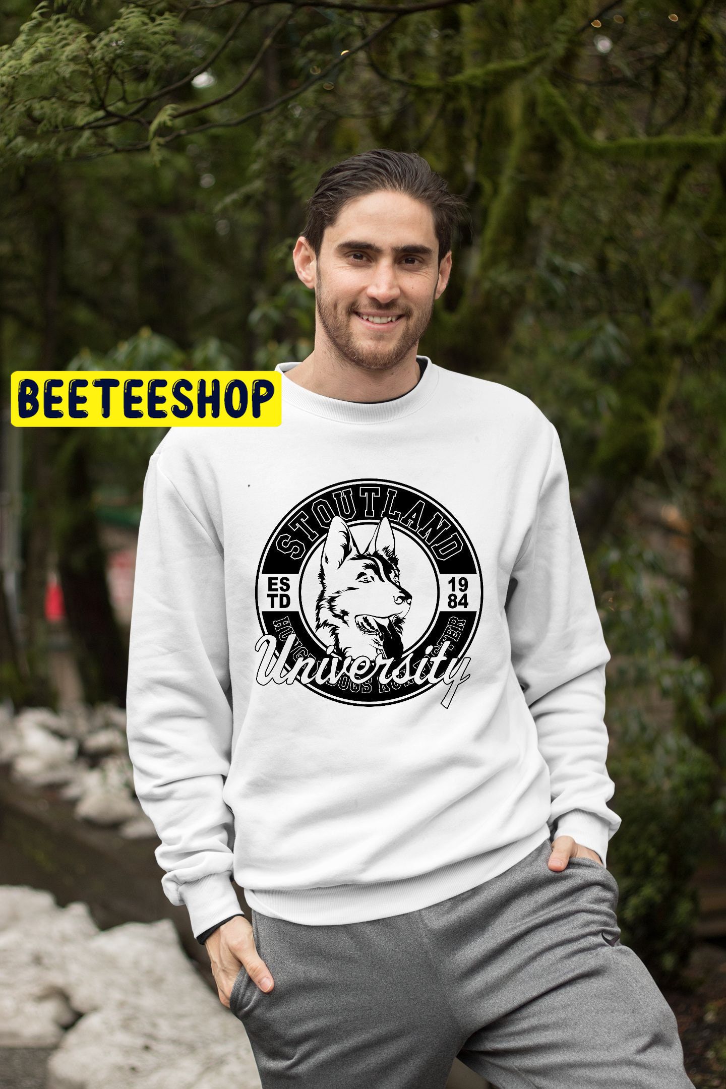 Jeff Stoutland University Sweatshirt For Her And Him Trending Unisex Shirt Jeff Stoutland University Sweatshirt For Her And Him Trending Unisex Shirt