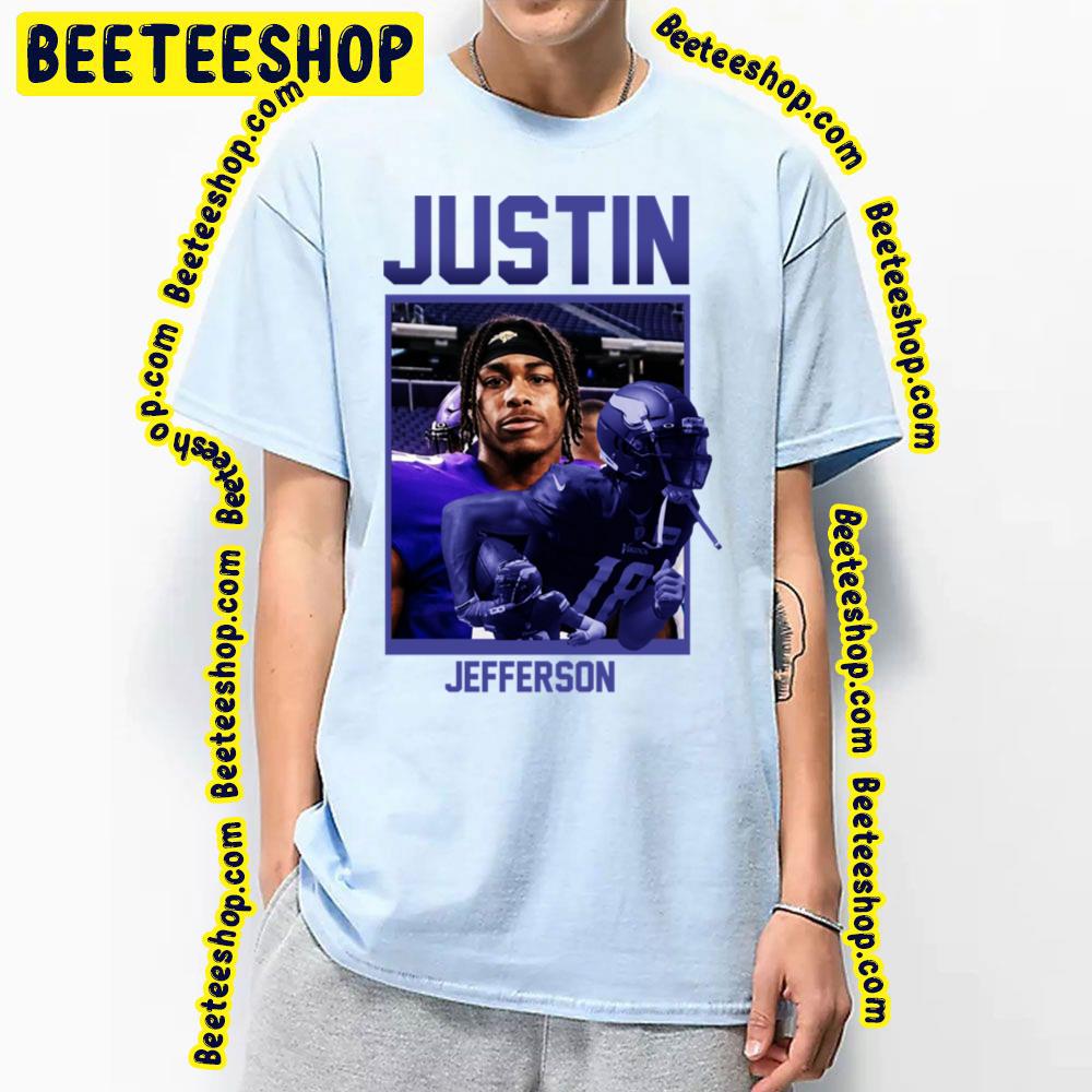 Jefferson Players Retro Vintage Graphic Football Trending Unisex T-Shirt Jefferson Players Retro Vintage Graphic Football Trending Unisex T-Shirt