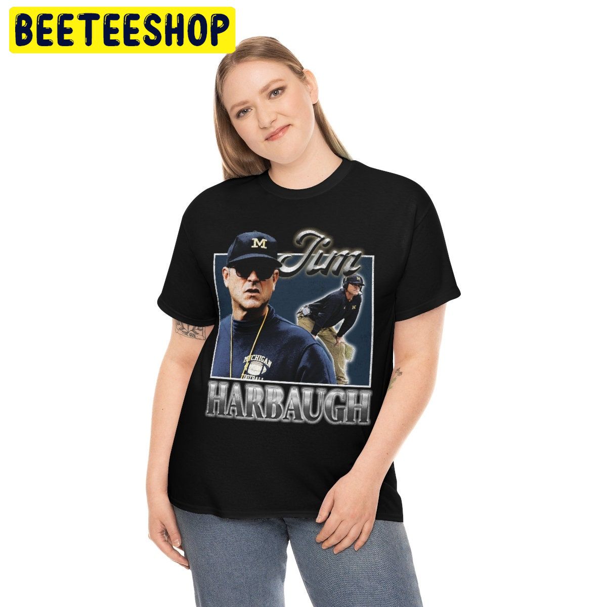 Jim Harbaugh Vintage University Of Michigan Football Coach Jim Harbaugh Heavy Trending Unisex Shirt Jim Harbaugh Vintage University Of Michigan Football Coach Jim Harbaugh Heavy Trending Unisex Shirt