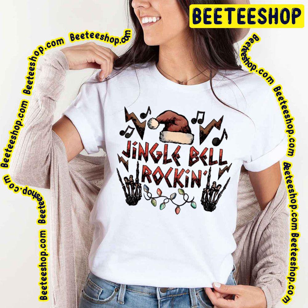 Jingle Bell Rockin Retro Christmas Trending Unisex T-Shirt Jingle Bell Rockin Retro Christmas Trending Unisex T-Shirt