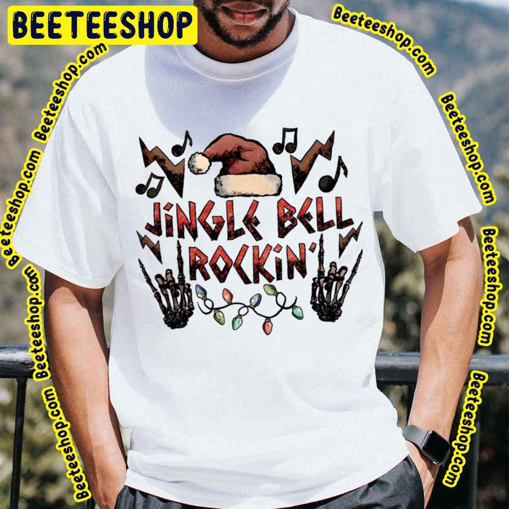 Jingle Bell Rockin Retro Christmas Trending Unisex T-Shirt Jingle Bell Rockin Retro Christmas Trending Unisex T-Shirt