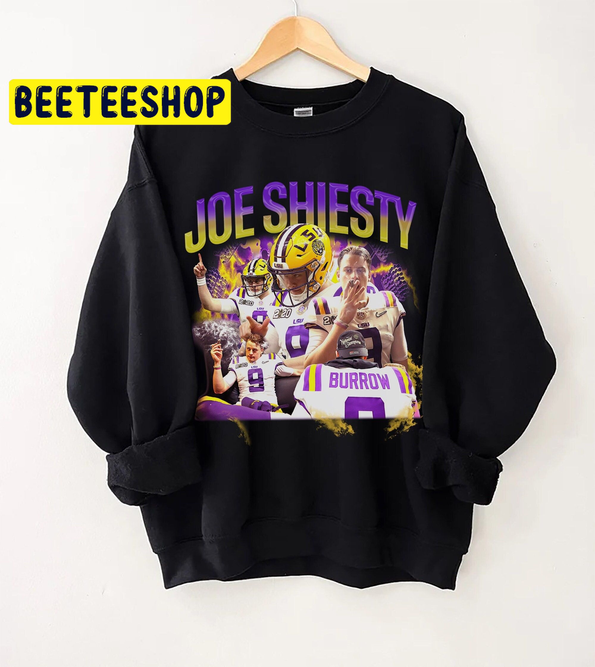 Joe Burrow Vintage Bootleg Graphic Trending Unisex Shirt Joe Burrow Vintage Bootleg Graphic Trending Unisex Shirt