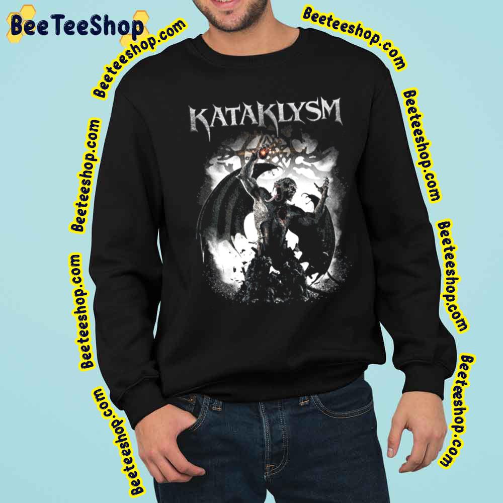 Kataklysm Black And White Art Trending Unisex Sweatshirt Kataklysm Black And White Art Trending Unisex Sweatshirt