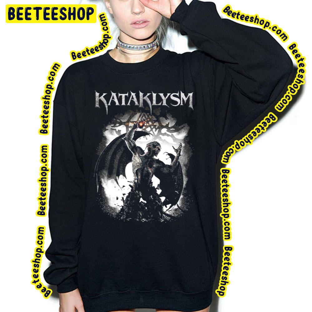 Kataklysm Black And White Art Trending Unisex Sweatshirt Kataklysm Black And White Art Trending Unisex Sweatshirt