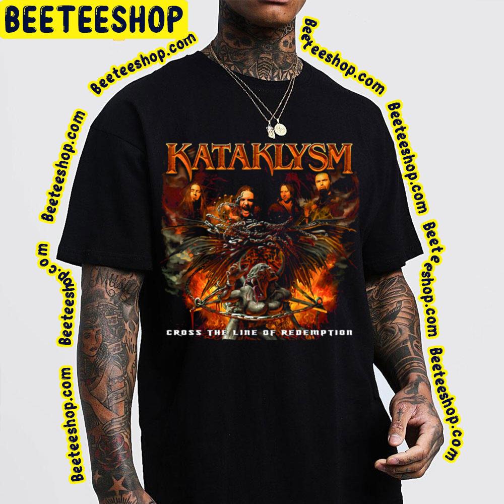 Kataklysm Cross The Line Of Redemption Trending Unisex Sweatshirt Kataklysm Cross The Line Of Redemption Trending Unisex Sweatshirt