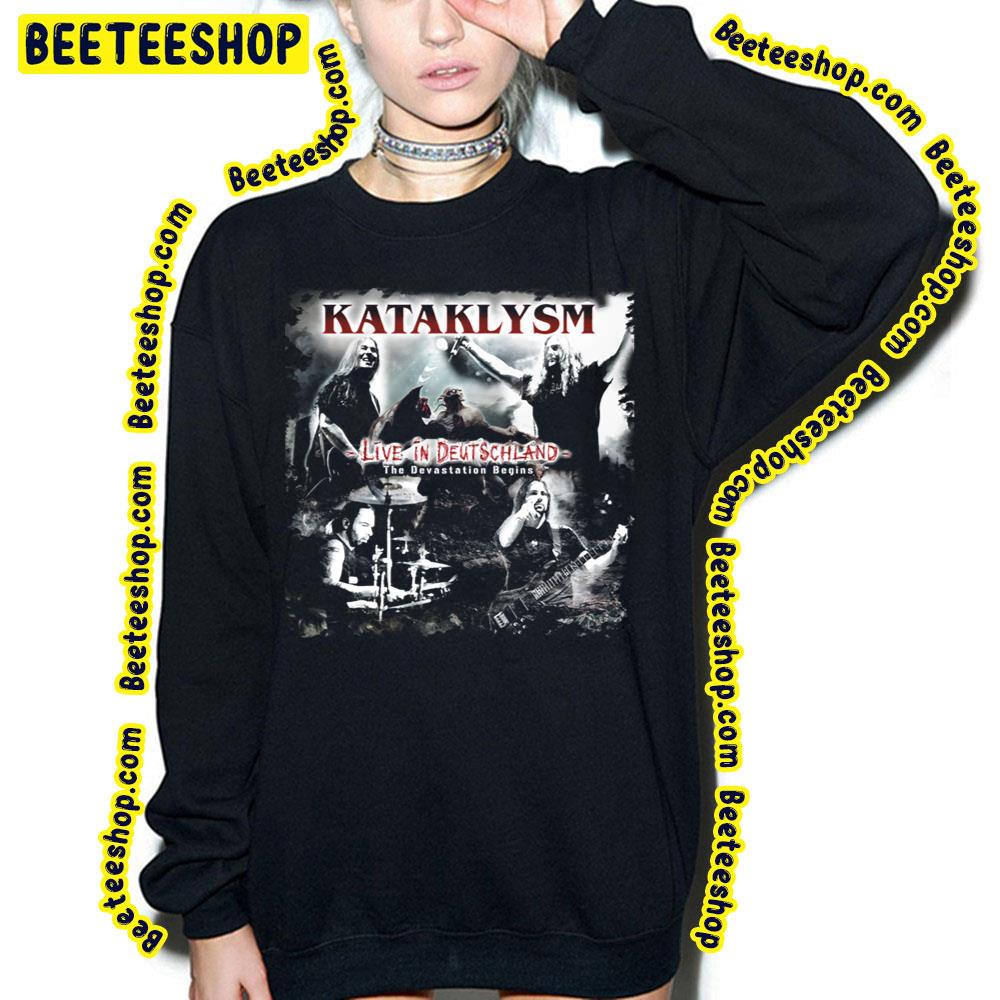 Kataklysm Live In Deutschland The Devastation Begins Trending Unisex Sweatshirt Kataklysm Live In Deutschland The Devastation Begins Trending Unisex Sweatshirt