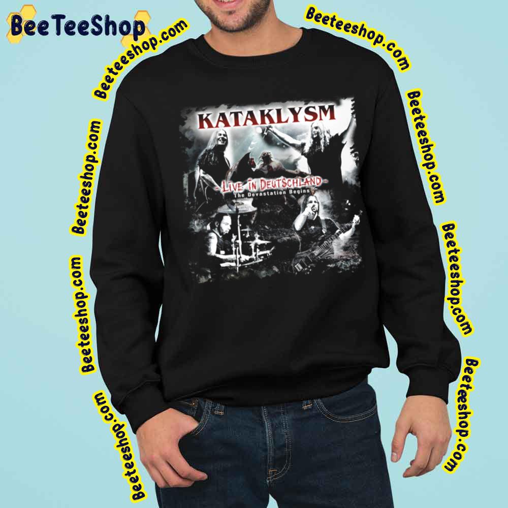 Kataklysm Live In Deutschland The Devastation Begins Trending Unisex Sweatshirt Kataklysm Live In Deutschland The Devastation Begins Trending Unisex Sweatshirt