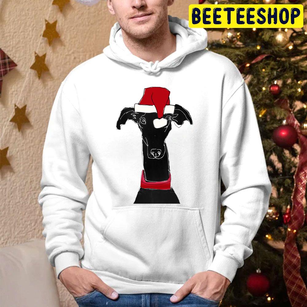 Kawaii Greyhound Dog Christmas And Happy New Year Trending Unisex Hoodie Kawaii Greyhound Dog Christmas And Happy New Year Trending Unisex Hoodie