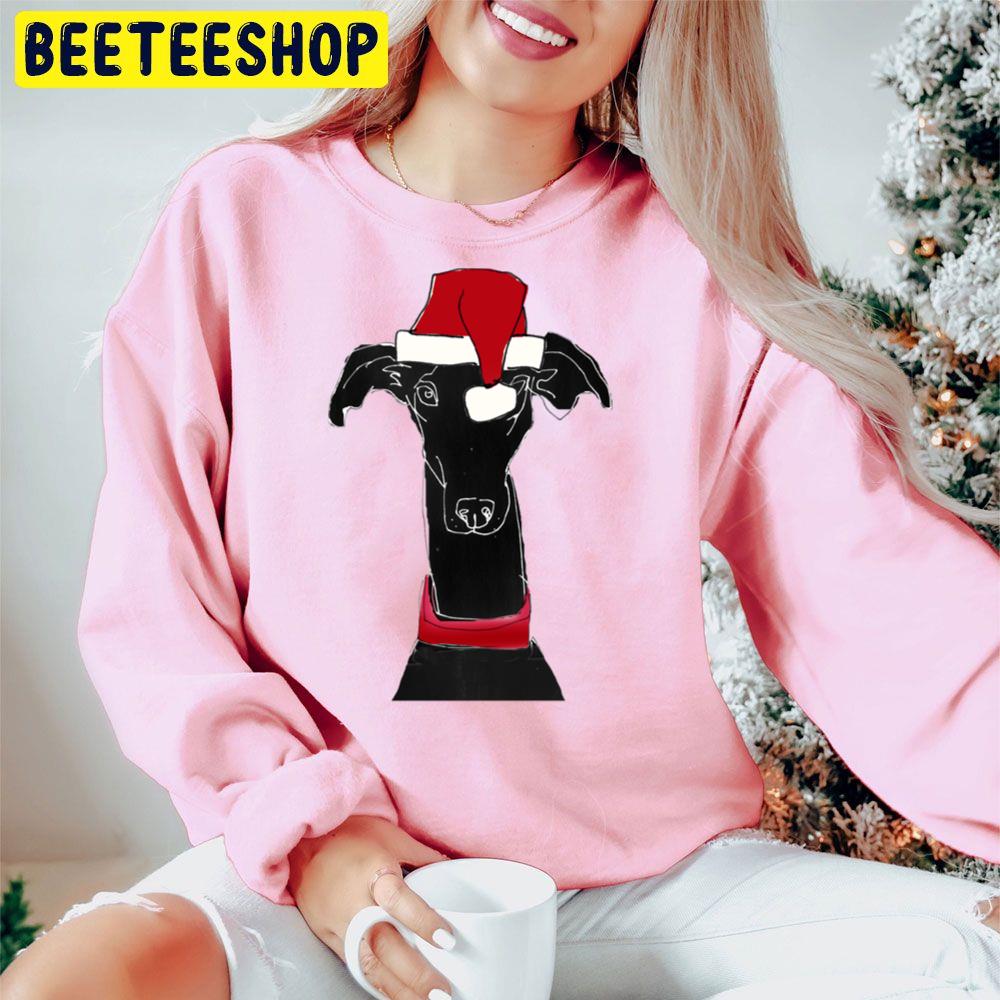 Kawaii Greyhound Dog Christmas And Happy New Year Trending Unisex Hoodie Kawaii Greyhound Dog Christmas And Happy New Year Trending Unisex Hoodie