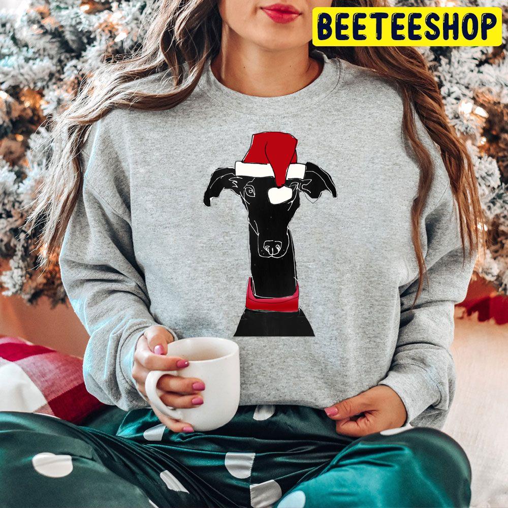 Kawaii Greyhound Dog Christmas And Happy New Year Trending Unisex Hoodie Kawaii Greyhound Dog Christmas And Happy New Year Trending Unisex Hoodie