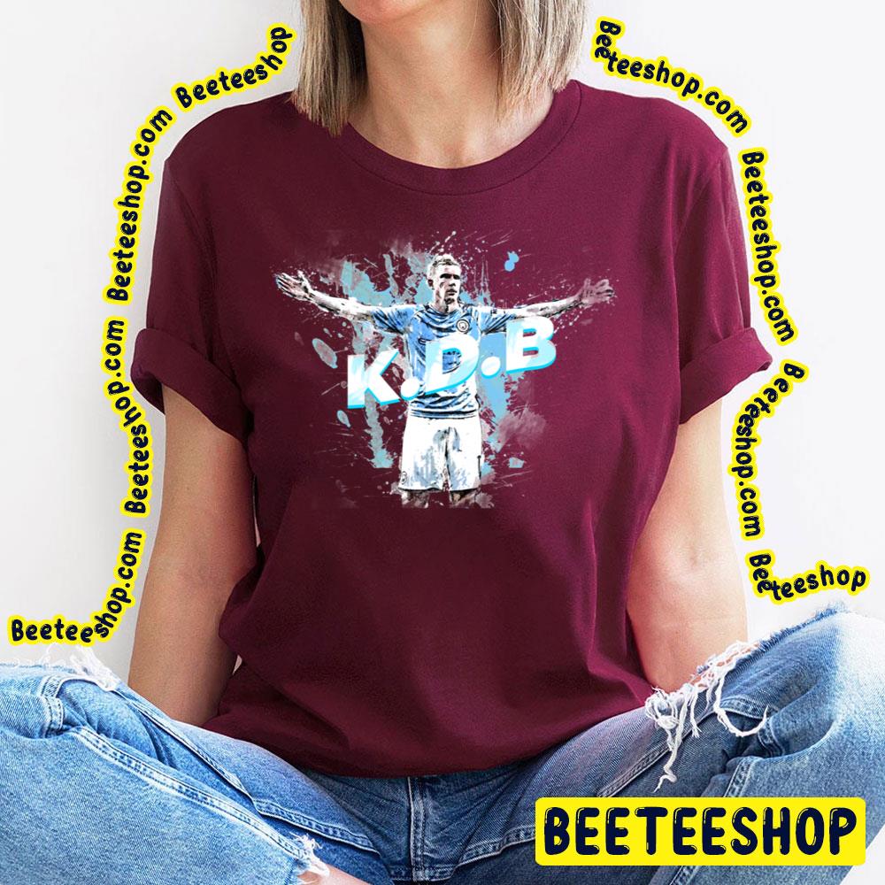 Kevin De Bruyne Kdb And Man City Star Blue Art Trending Unisex T-Shirt Kevin De Bruyne Kdb And Man City Star Blue Art Trending Unisex T-Shirt