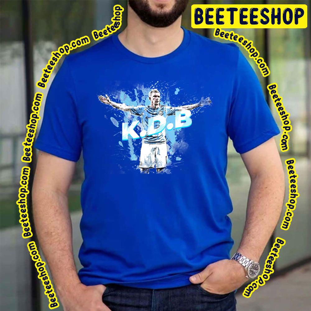Kevin De Bruyne Kdb And Man City Star Blue Art Trending Unisex T-Shirt Kevin De Bruyne Kdb And Man City Star Blue Art Trending Unisex T-Shirt