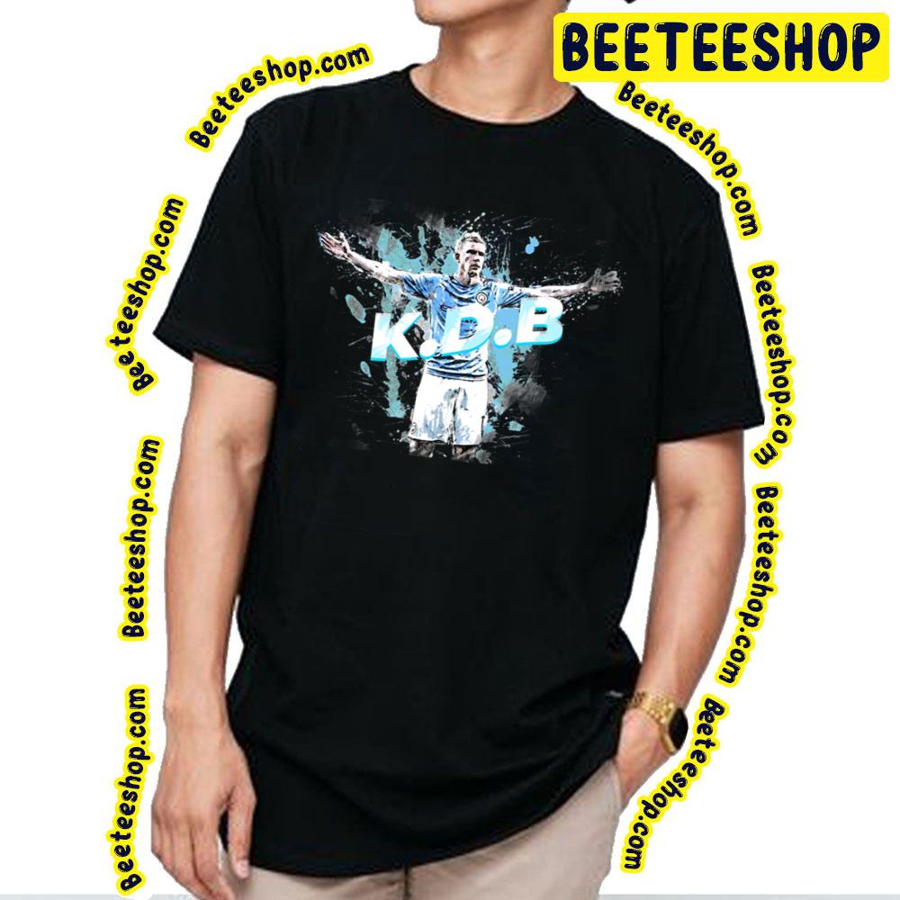 Kevin De Bruyne Kdb And Man City Star Blue Art Trending Unisex T-Shirt Kevin De Bruyne Kdb And Man City Star Blue Art Trending Unisex T-Shirt