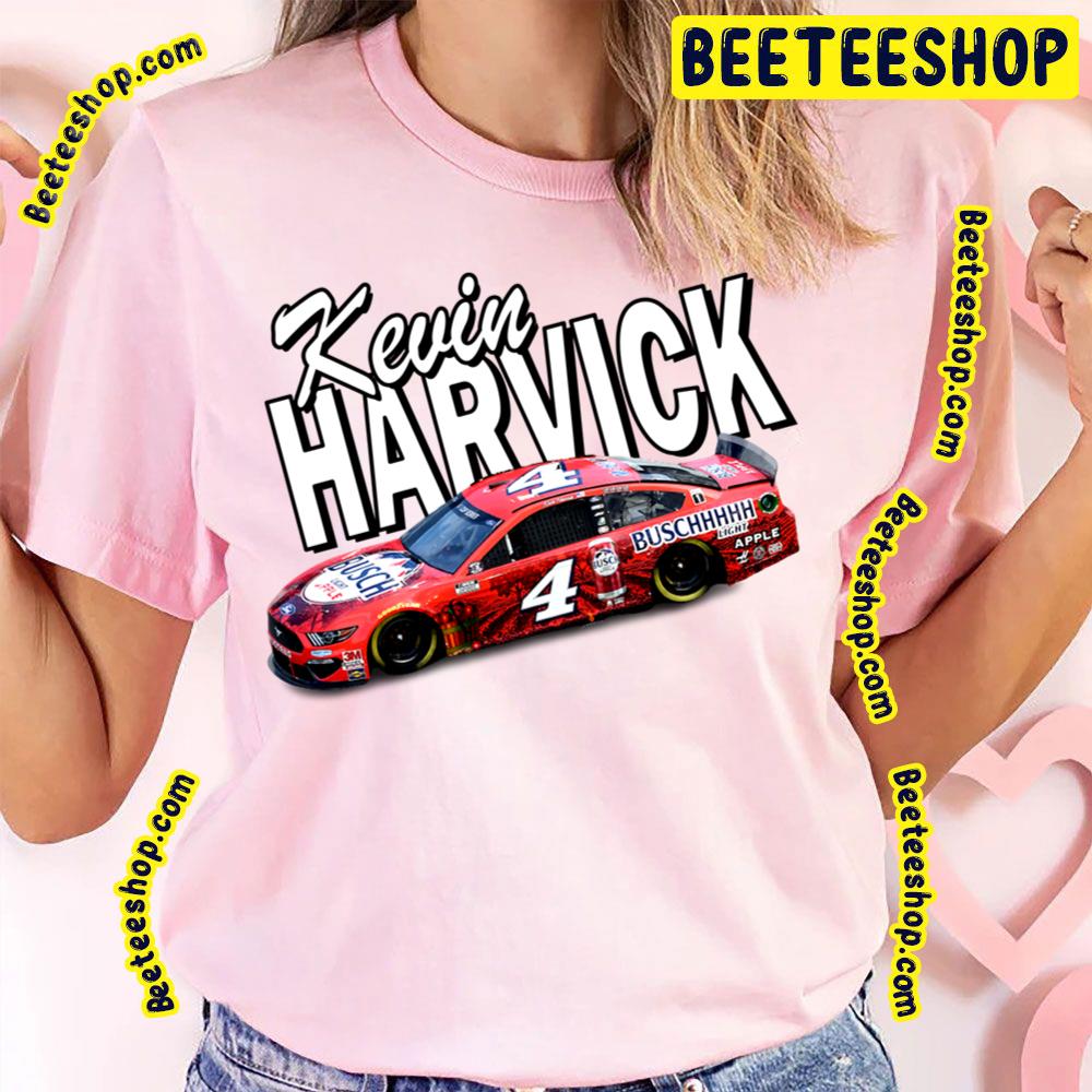 Kevin Harvick In Red Racing Car Graphic For Fans Trending Unisex T-Shirt Kevin Harvick In Red Racing Car Graphic For Fans Trending Unisex T-Shirt