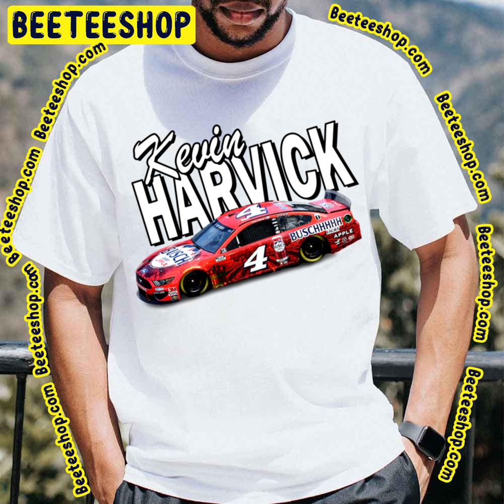 Kevin Harvick In Red Racing Car Graphic For Fans Trending Unisex T-Shirt Kevin Harvick In Red Racing Car Graphic For Fans Trending Unisex T-Shirt