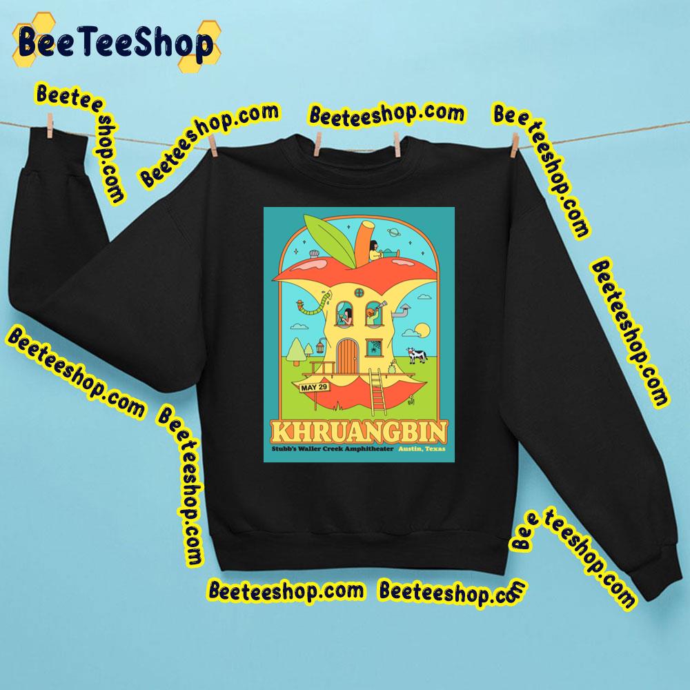 Khruanbin Apple House Tree In Waller Creek Amphitheater Trending Unisex Sweatshirt Khruanbin Apple House Tree In Waller Creek Amphitheater Trending Unisex Sweatshirt