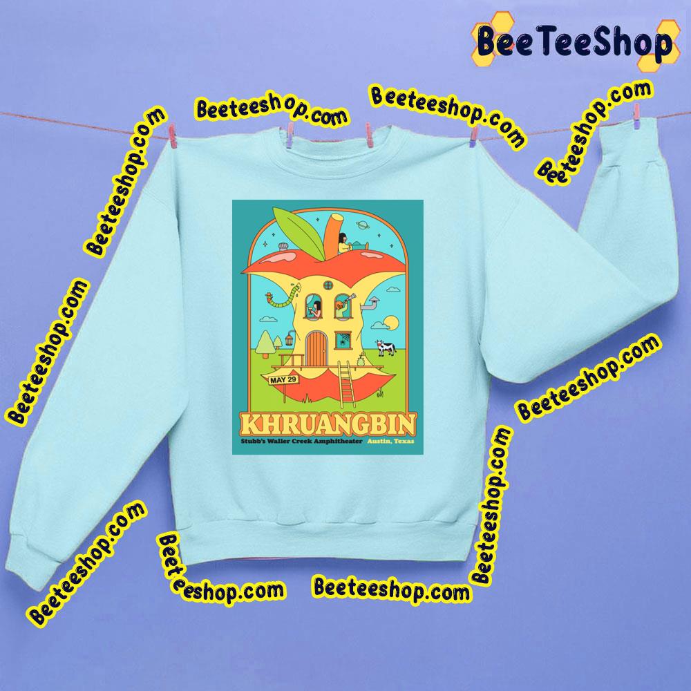 Khruanbin Apple House Tree In Waller Creek Amphitheater Trending Unisex Sweatshirt Khruanbin Apple House Tree In Waller Creek Amphitheater Trending Unisex Sweatshirt
