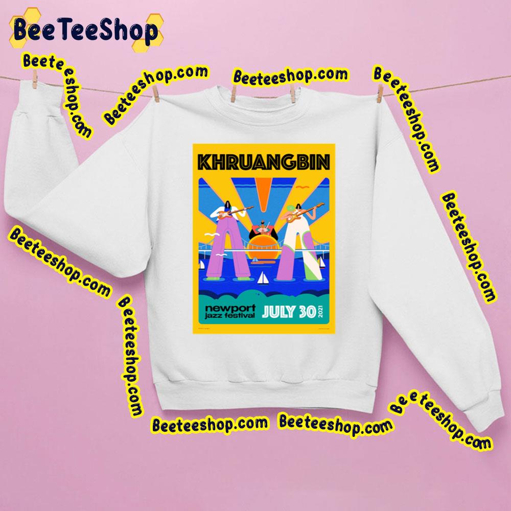 Khruanbin Concert Newport Jazz Festival Trending Unisex Sweatshirt Khruanbin Concert Newport Jazz Festival Trending Unisex Sweatshirt